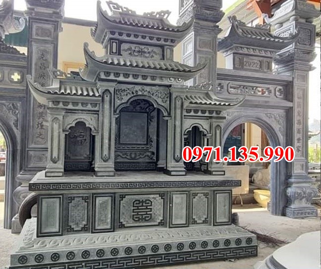 86 mẫu khuôn viên lăng mộ đá đẹp bán điện biên khu lăng mộ bằng đá