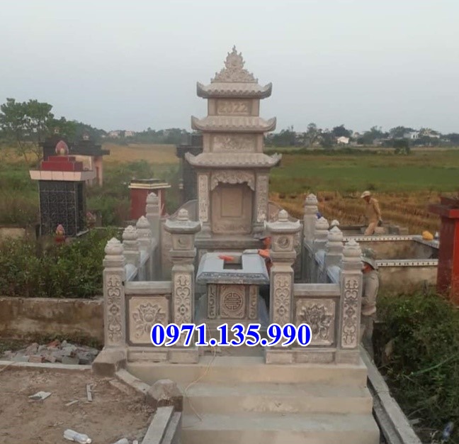 90 mẫu khuôn viên lăng mộ đá đẹp bán thanh hoá khu lăng mộ bằng đá