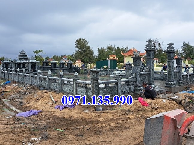 90 mẫu khuôn viên lăng mộ đá đẹp bán thanh hoá khu lăng mộ bằng đá