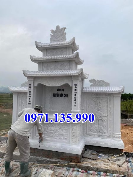 91 mẫu khu lăng mộ bằng đá đẹp bán thái nguyên gia đình dòng họ