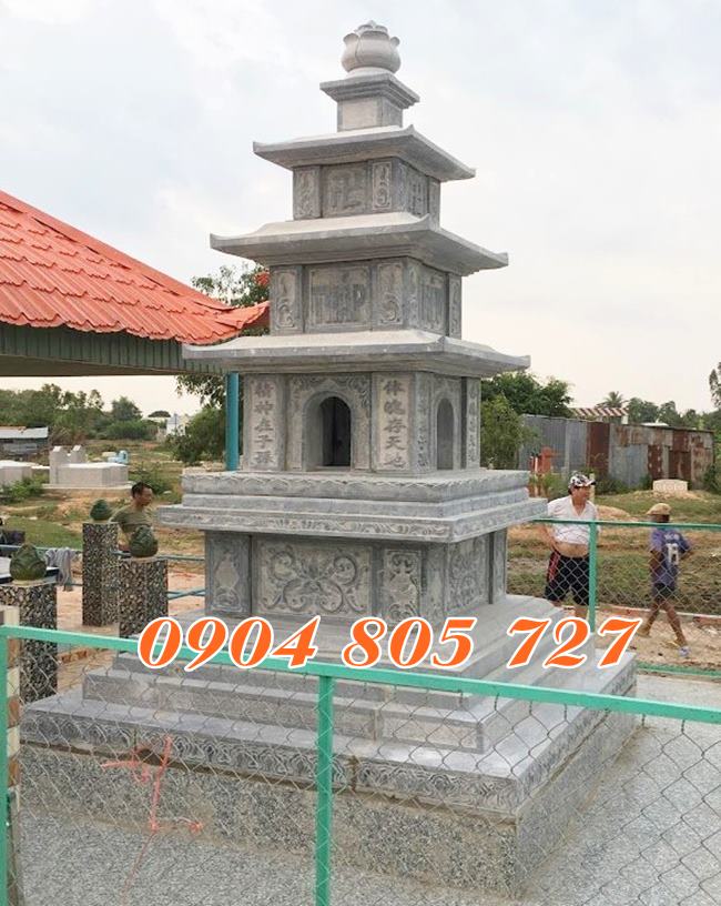 Mẫu tháp mộ để thờ tro cốt hài cốt tại Bình Thuận