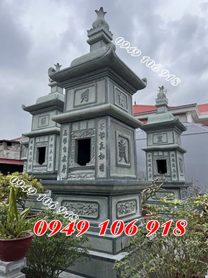 Mẫu bảo tháp đá để tro cốt tại Đồng Nai.