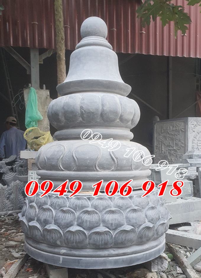 Mẫu bảo tháp đá để tro cốt tại Đồng Nai.