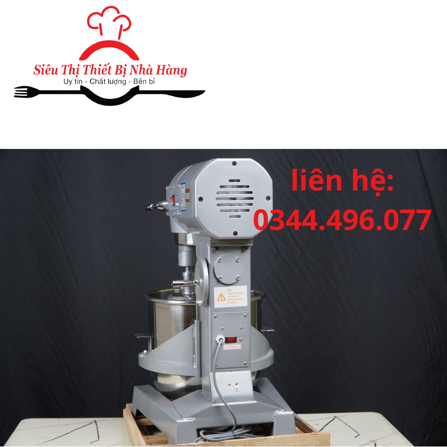 Máy trộn bột, đánh trứng, đánh kem b30. Máy nhồi bột  đa năng