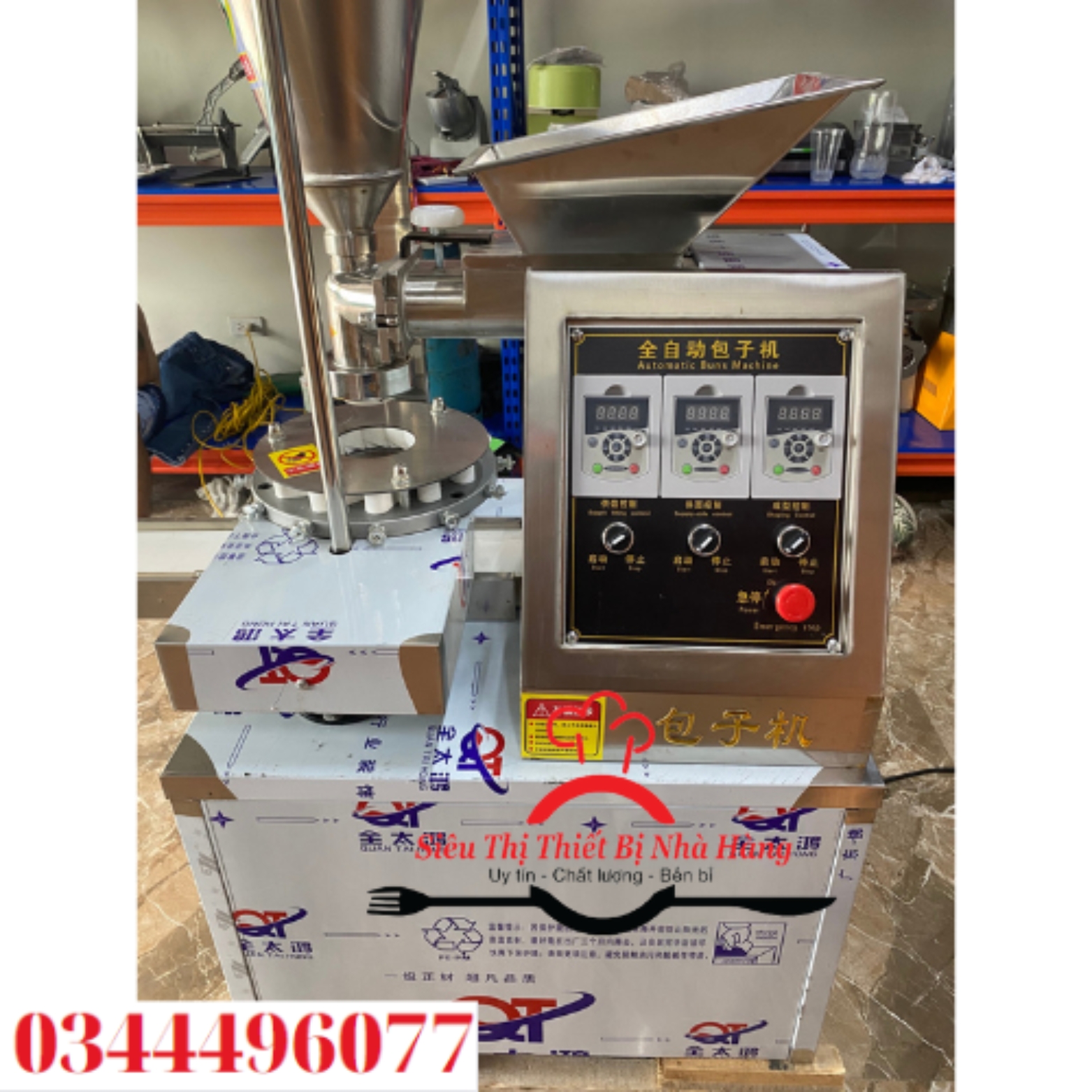 Dây chuyền sản xuất bánh bao- tạo hình vỏ bánh công nghiệp