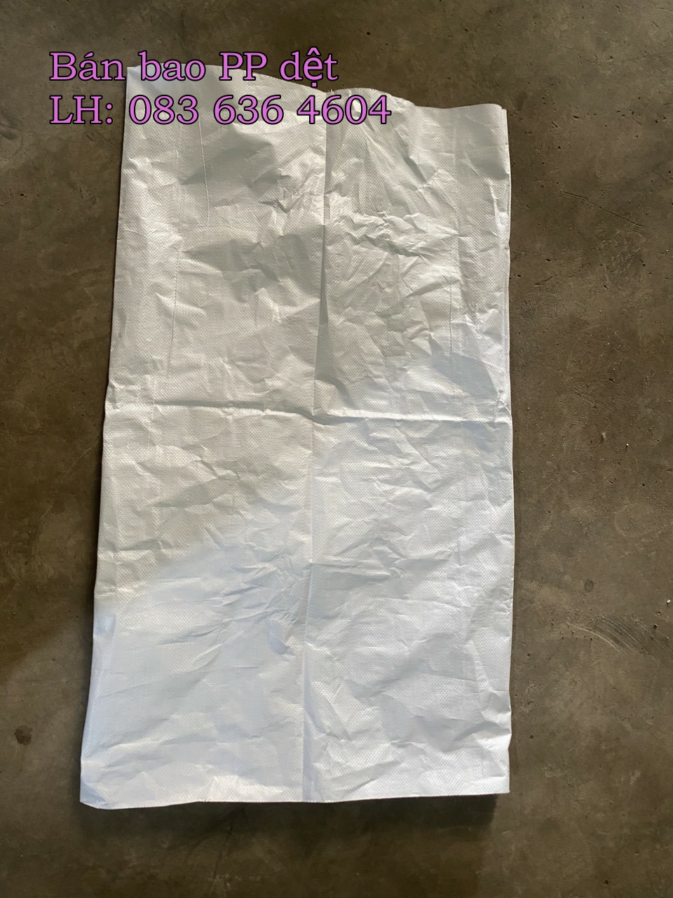 Bao pp dệt đựng nông sản, số lượng lớn giá sỉ