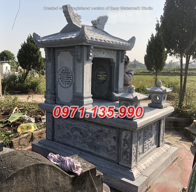 Mẫu mộ đá quây đẹp bán tại nam định chụp mộ bằng đá đẹp