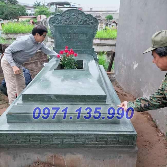 Mẫu mộ đá quây đẹp bán tại nam định chụp mộ bằng đá đẹp