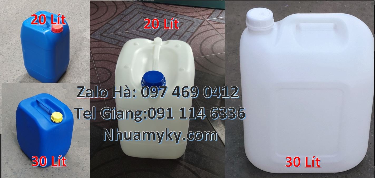 can nhựa lớn 25l đựng hóa chất,can nhựa 20l đựng nước ngọt,can nhựa re