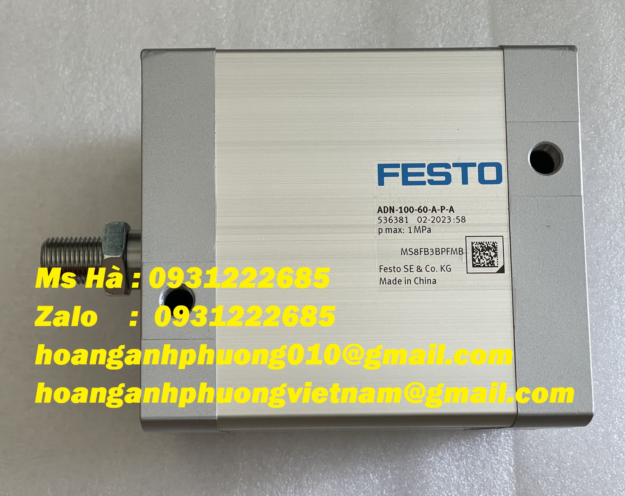 Nhận báo giá tốt dòng Festo ADN-100-60-A-P-A hàng mới hiện nay