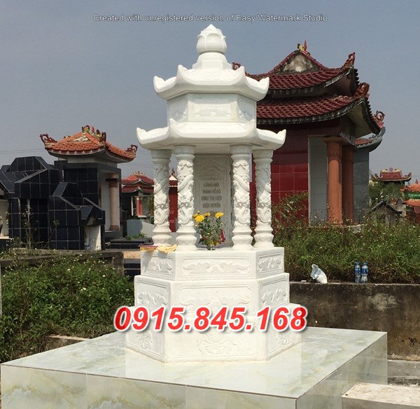 Xây bảo tháp sư đá khối tự nhiên đẹp bán tại Bắc Kạn