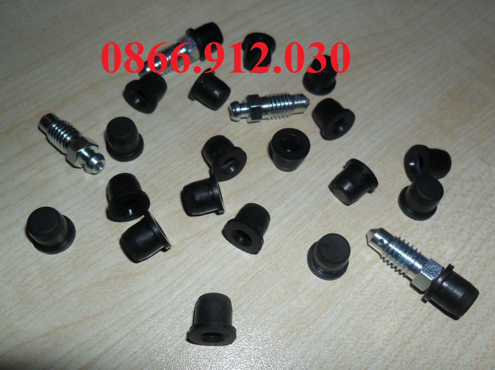 nắp bịt đầu vú mỡ kích thước M6, m8, m10, m12