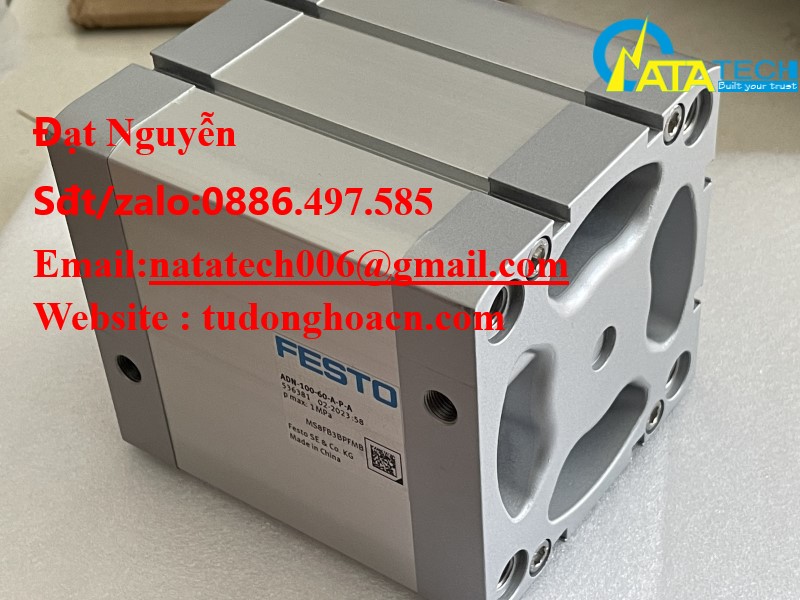 ADN-100-60-A-P-A xy lanh dạng vuông khí nén festo