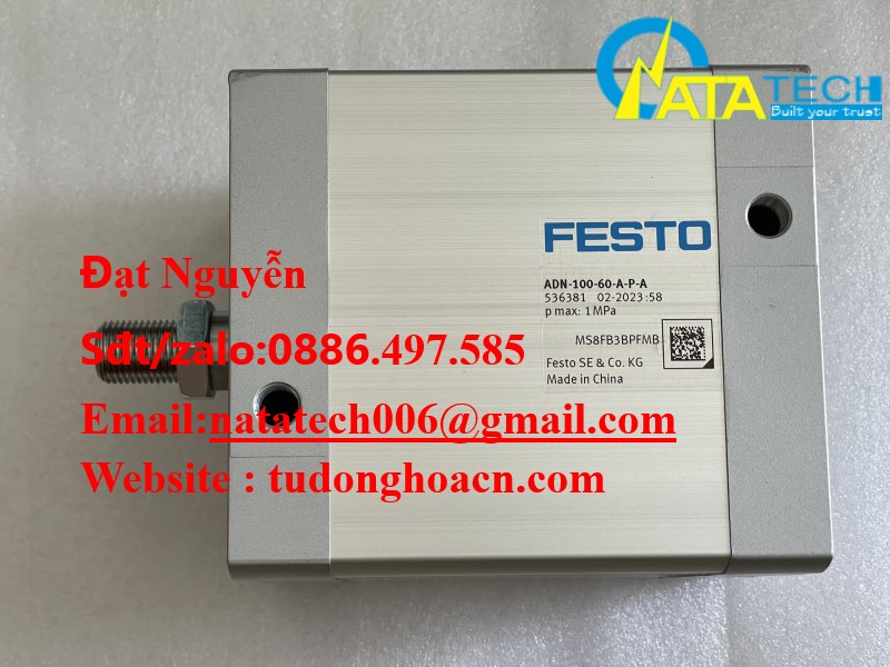 ADN-100-60-A-P-A xy lanh dạng vuông khí nén festo