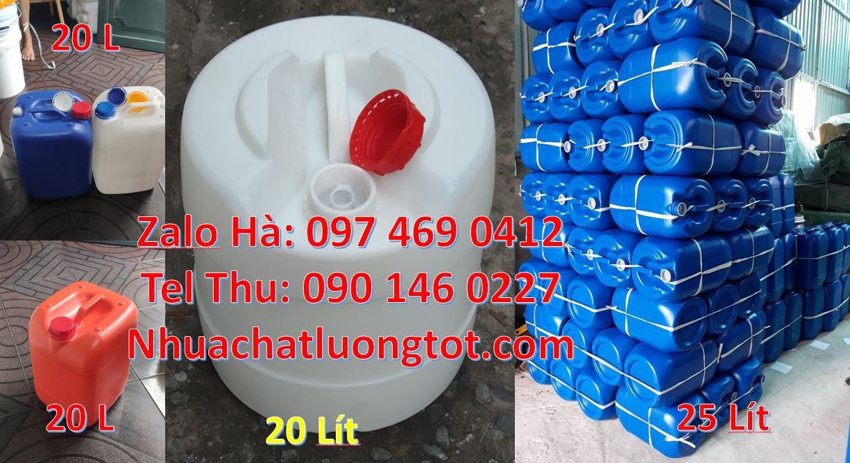 can nhựa lớn đựng hóa chất,can nhựa hdpe lớn chất lượng cao,bán can