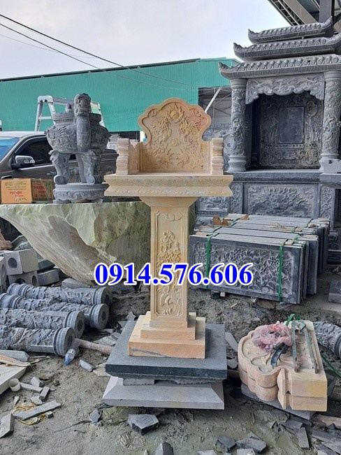 Địa chỉ bán cây hương án thờ đá khối đẹp sài gòn