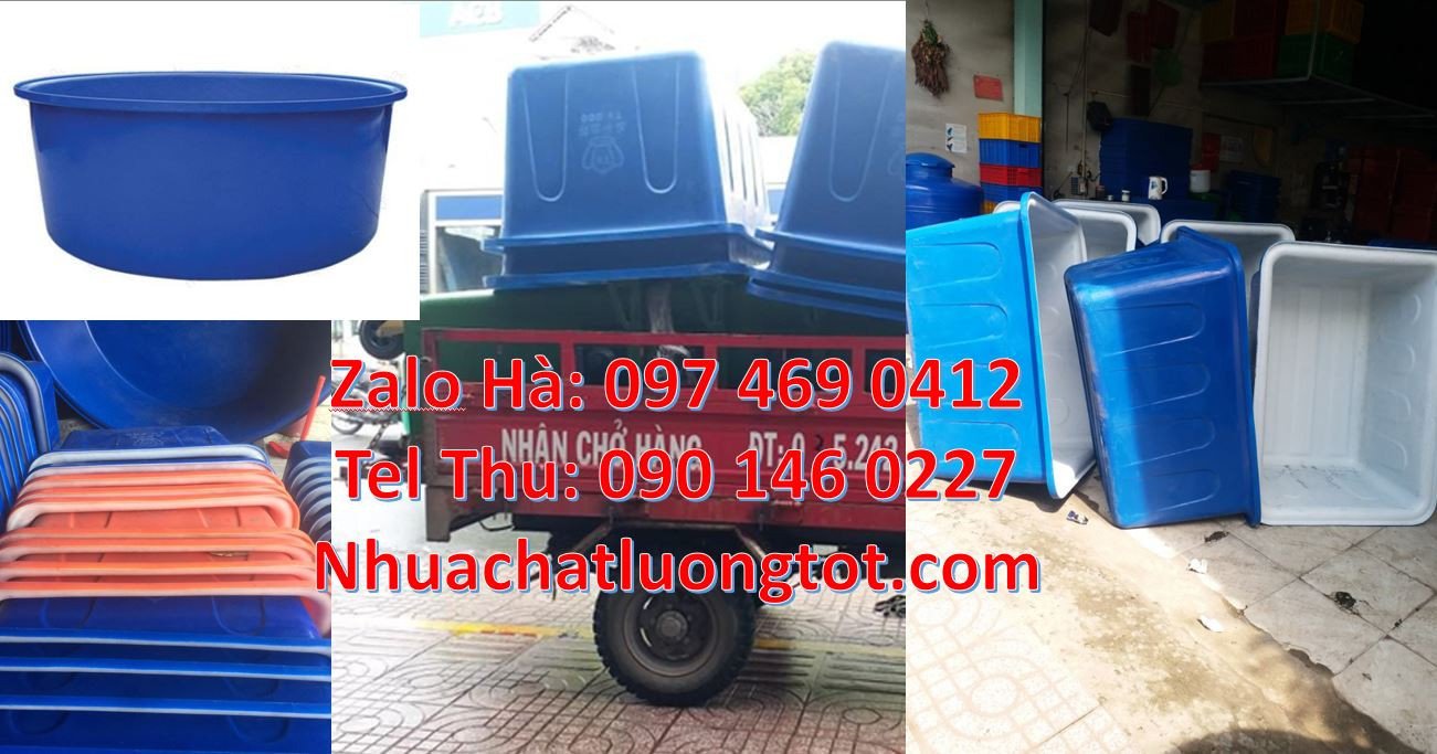 thùng đựng nước tròn,thùng chứa nước dung tích lớn 1200l,thau nhựa vuô