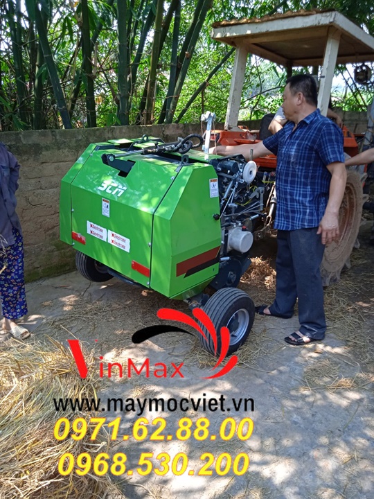 Máy cuộn rơm cao cấp bảo hành 12 tháng giao hàng tận nơi