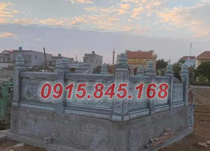 Thiết kế hàng rào bao lan khu lăng mộ đá Bình Phước