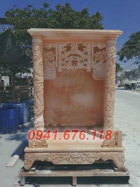mẫu 88 bàn thờ thần tài ông thiên địa đá bán điện biên cây hương miếu