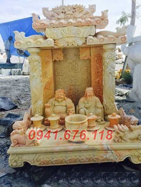 mẫu 88 bàn thờ thần tài ông thiên địa đá bán điện biên cây hương miếu