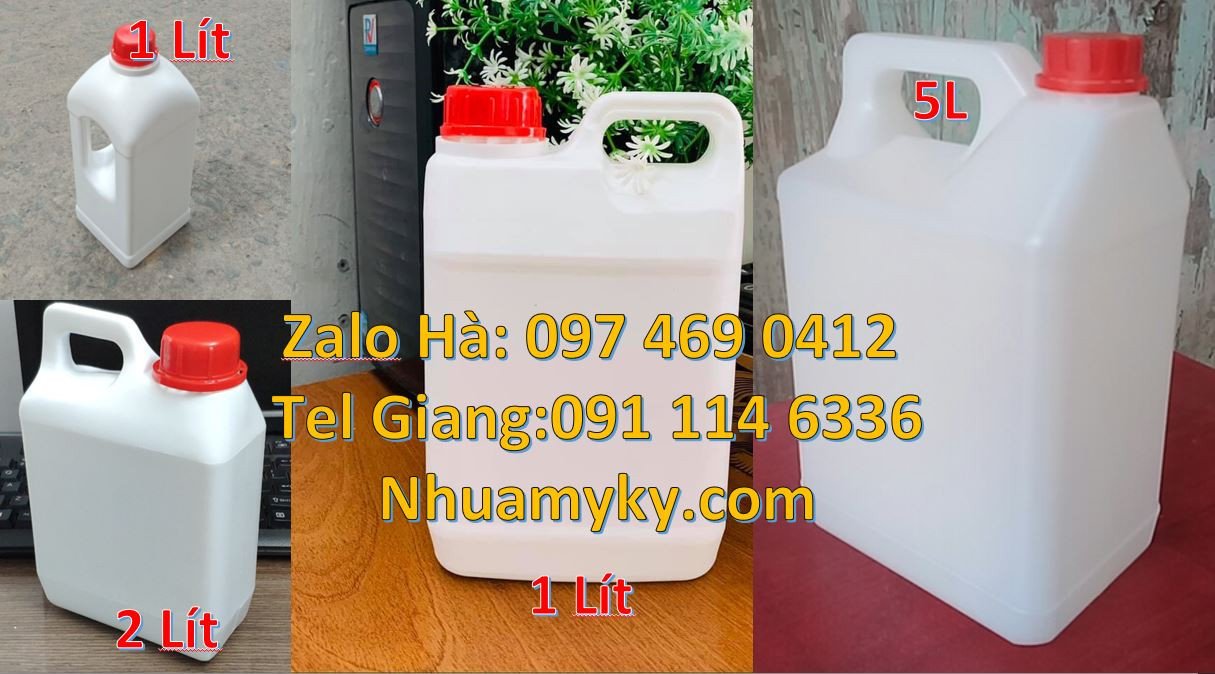 bán can nhựa nhỏ hdpe,can nhựa 2l đựng dầu ăn,can nhựa 1l đựng sơn rẻ