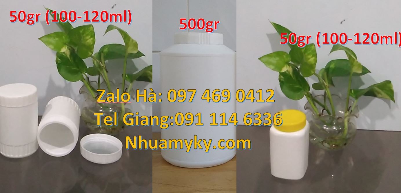 bán sĩ lẻ hũ nhựa 100g,hũ nhựa hpde chất lượng cao,hũ nhựa 50g giá rẻ