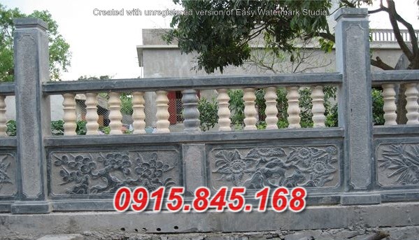 Mẫu lăng mộ hàng rào bằng đá đẹp bán An Giang