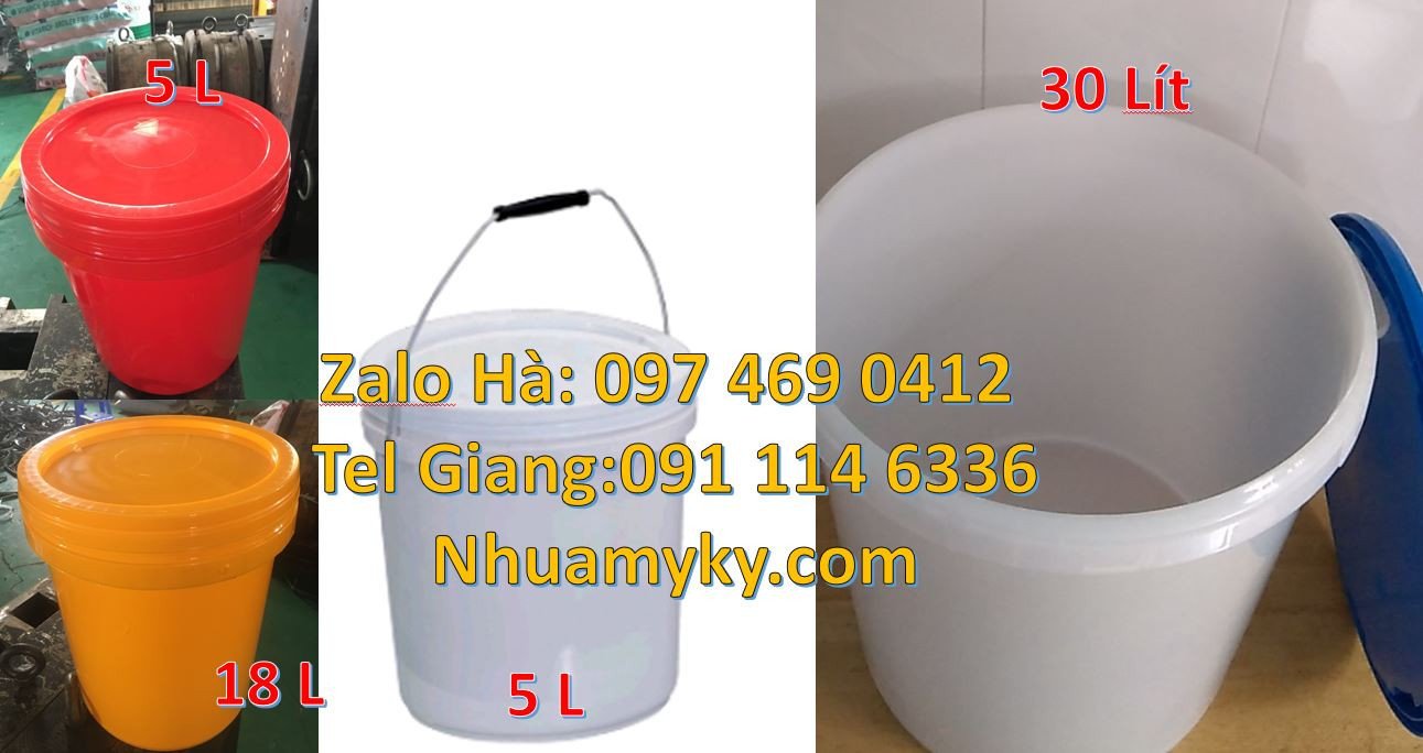 bán giá sĩ lẻ thùng đựng sơn 19l,thùng sơn 20l màu đỏ,thùng sơn 5l giá