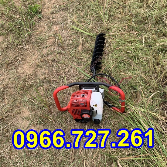 Máy khoan đào hố đất trồng cây , chôn cọc rào