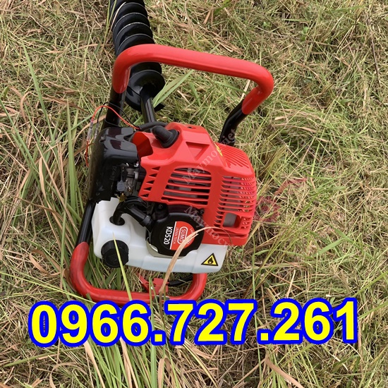 Máy khoan đào hố đất trồng cây , chôn cọc rào