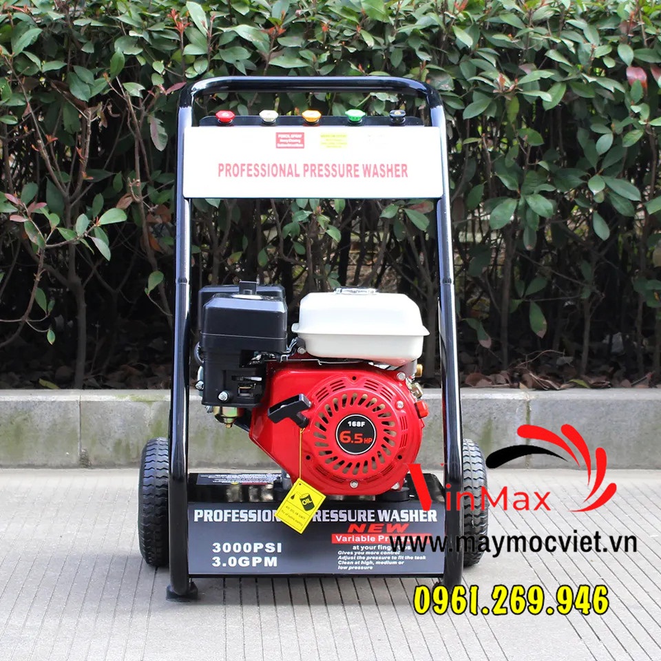 Máy xịt rửa xe chạy xăng VMXR170 áp lực cao