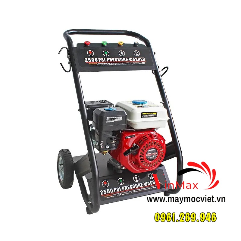 Máy xịt rửa xe chạy xăng VMXR170 áp lực cao