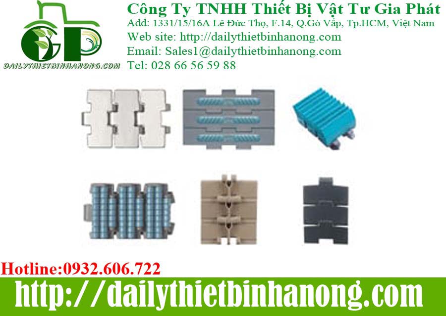 Băng tải xích bằng nhựa System Plast chính hãng
