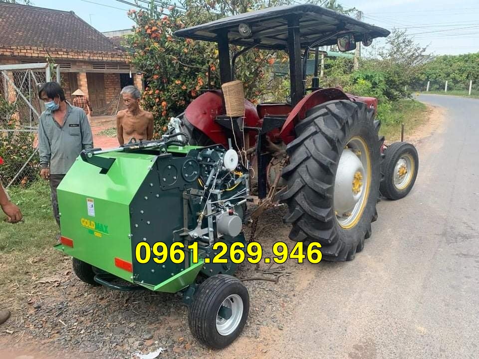 Máy cuốn rơm Vinmax 850 gắn cho máy cày 20-50HP