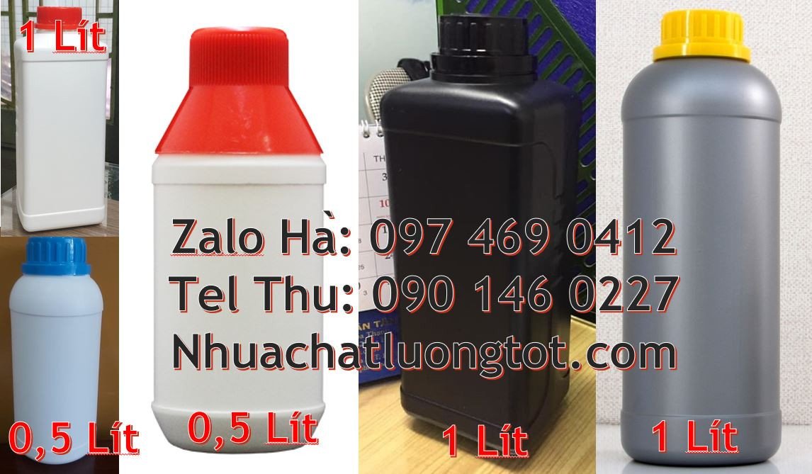 bán sĩ lẻ chai nhựa lớn 1l,chai nhựa hdpe đựng hóa chất,chai nhựa 0.5l