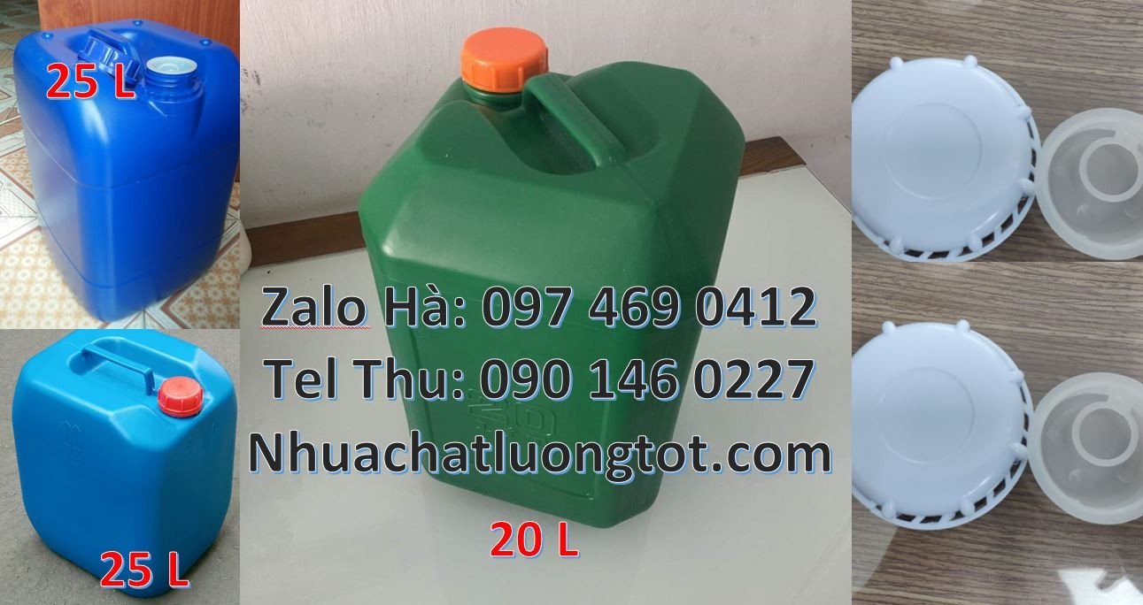 bán sĩ lẻ can nhựa lớn 20l,can nhựa 10l màu trắng,can nhựa đựng nước