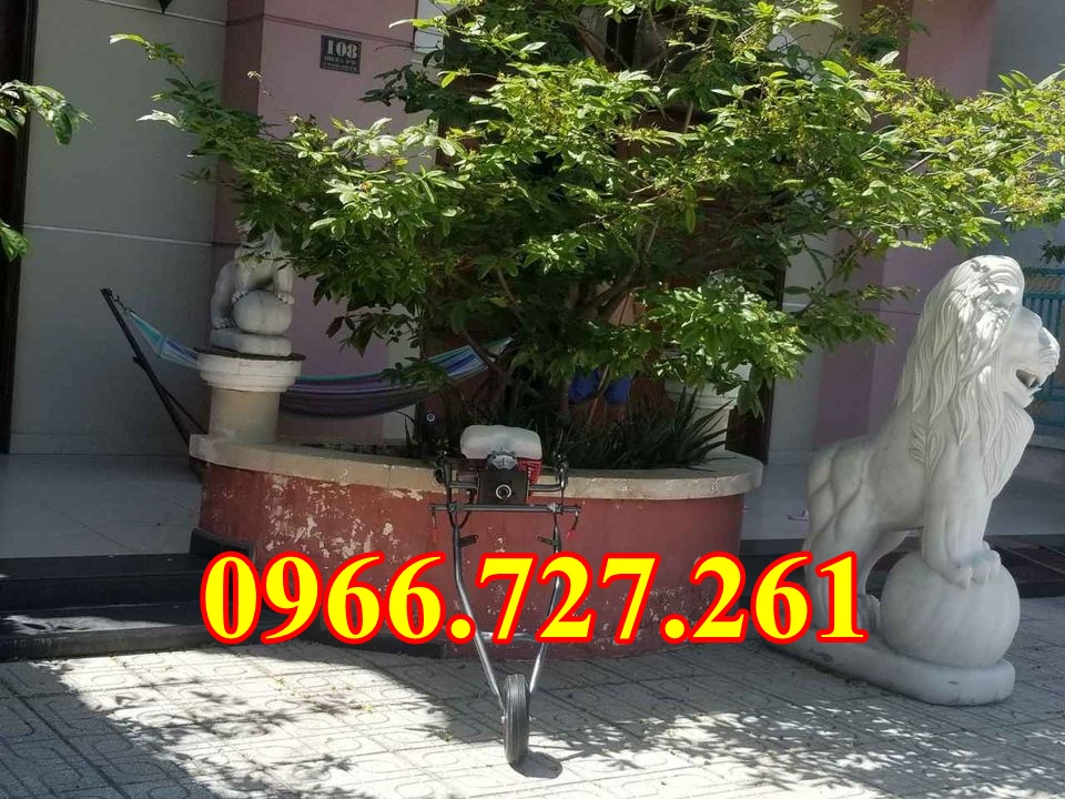 Máy đào hố đất, khoan đất trồng cây có bánh xe đẩy