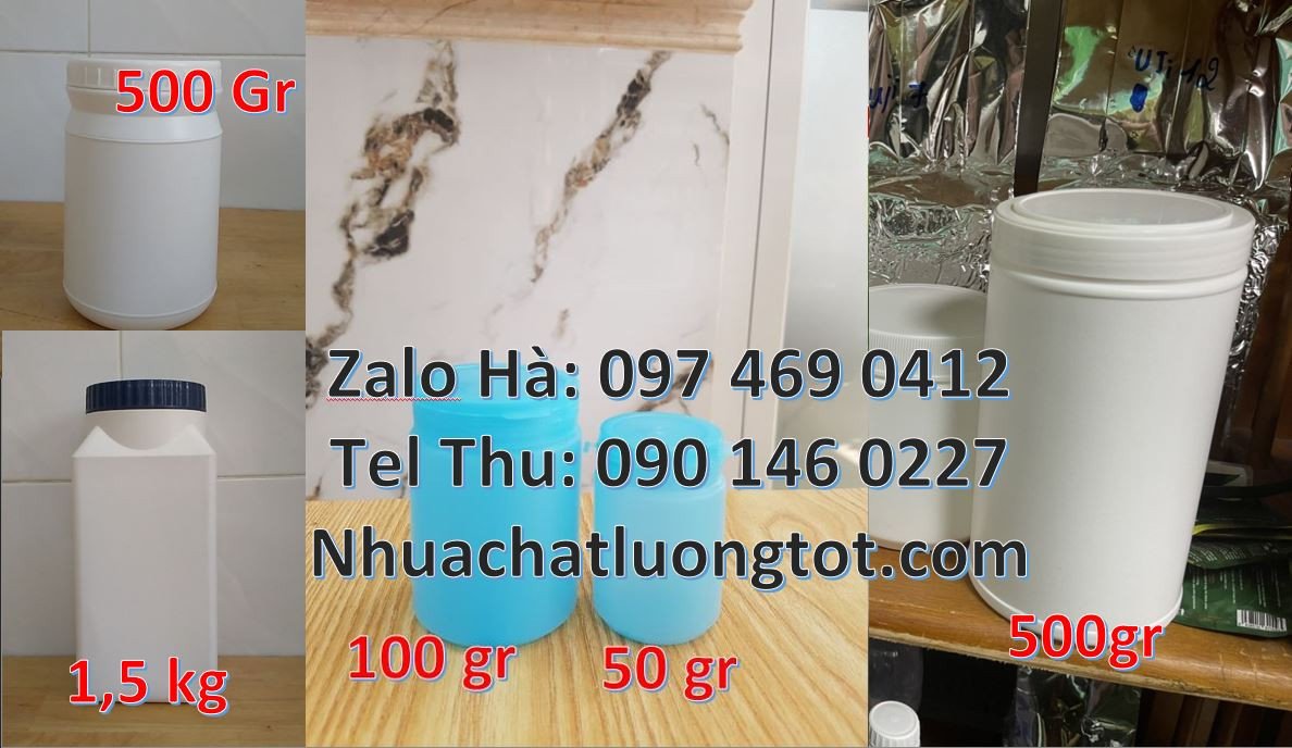 bán hũ nhựa hdpe trắng,hũ nhựa 2l đựng mỹ phẩm,hũ nhựa 100g đựng giavị