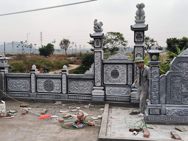Tây ninh thiết kế tường bao đá đẹp nhất hiện nay