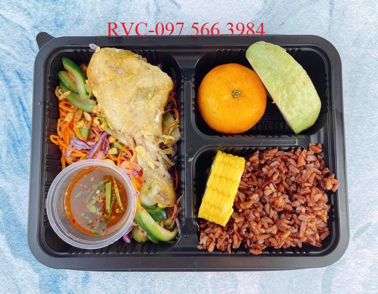 Hộp nhựa đựng cơm 3 ngăn chính hãng, giá rẻ tại Sài Gòn