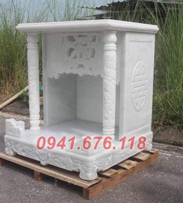 Mẫu 8869 bàn thờ thần tài ông thiên địa đá bán bắc giang cây hương am