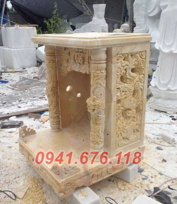 Mẫu 241 bàn thờ thần tài ông thiên địa đá bán bắk cạn cây hương miếu