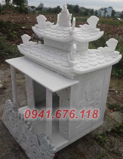 cao bằng 376 mẫu bàn thờ ông thiên địa thần tài bằng đá bán cây hương