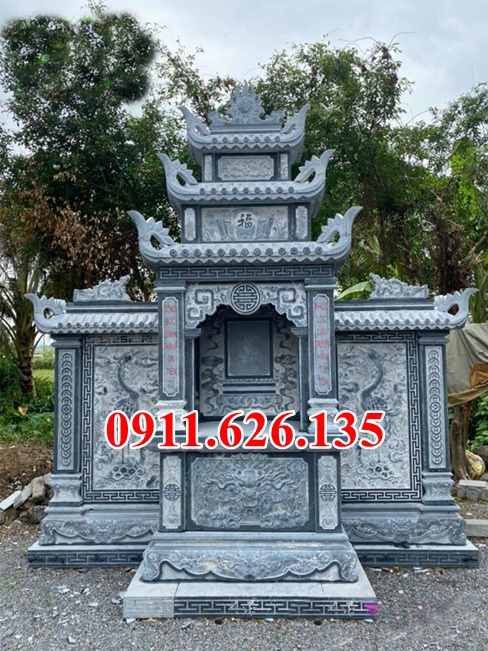 Mẫu củng kỳ đài thờ bằng đá đẹp bán tại tuyên quang