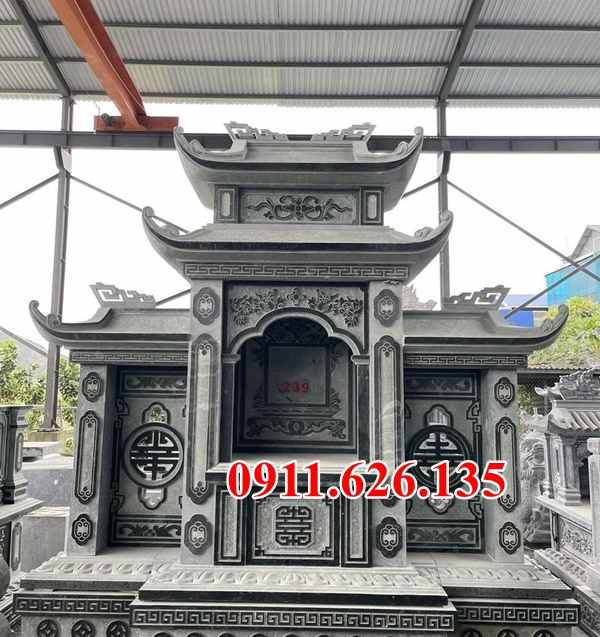 Mẫu củng kỳ đài thờ bằng đá đẹp bán tại tuyên quang