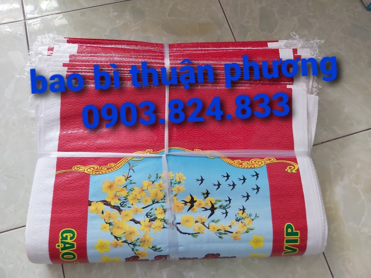 túi đựng gạo thơm lài vip 10kg giá rẻ tại kho quận 8