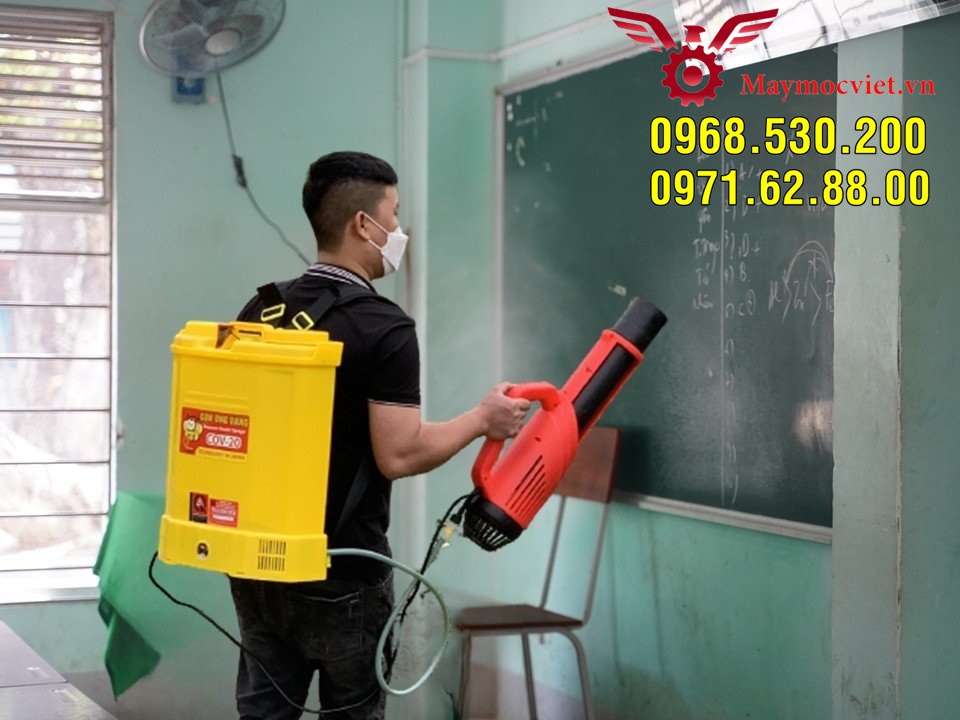 Máy phun thuốc muỗi phòng dịch sốt xuất huyết tại Quận Cầu Giấy