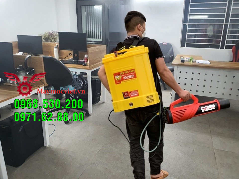 Máy phun thuốc muỗi phòng dịch sốt xuất huyết tại Quận Cầu Giấy