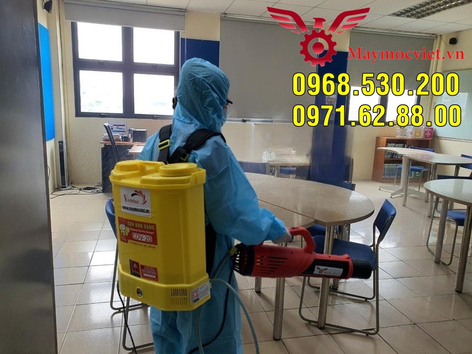 Máy phun thuốc muỗi phòng dịch sốt xuất huyết tại Quận Cầu Giấy